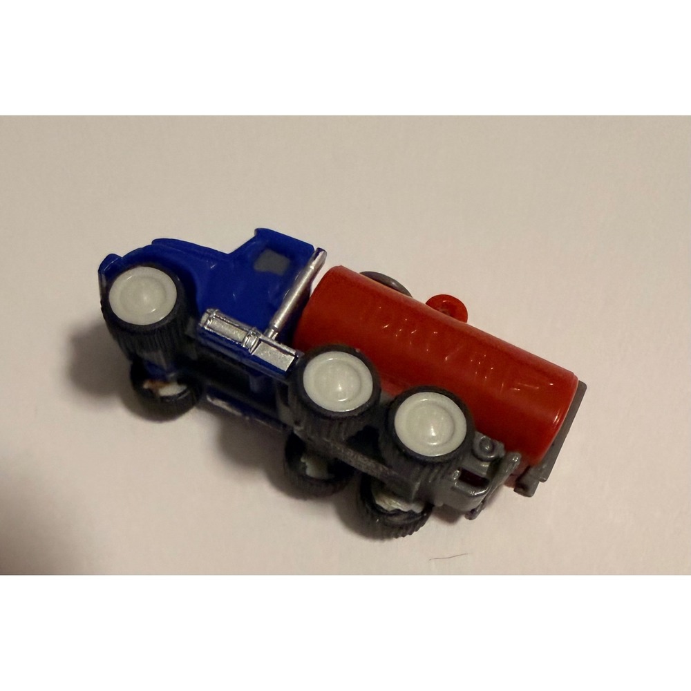 Driven by Battat Pocket Series Micro Tanker Truck Blue and Red Toy Vehicle - Picture 2 of 6